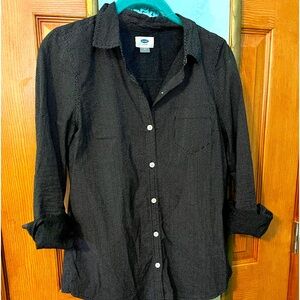 Old Navy cotton button down shirt